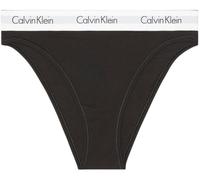 Calvin Klein Braguita Mujer High Leg con Logotipo en la Cintura, Negro (Black), S