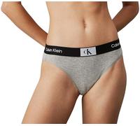 Calvin Klein Braguita Tipo Bikini para Mujer Algodón Elástico, Gris (Grey Heather), L