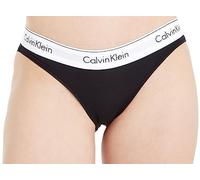 Calvin Klein Braguita Tipo Bikini para Mujer Algodón Elástico, Negro (Black), XL