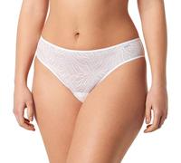 Calvin Klein Braguita Tipo Bikini para Mujer Tejido Elástico, Blanco (White), M