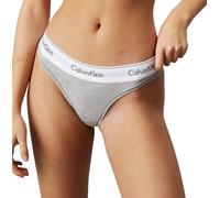 Calvin Klein Underwear Tanga gris moteado / negro / blanco, Talla L