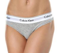Calvin Klein Thong 0000f3786e Tangas, Gris (Grey Heather), S Mujer