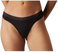 Calvin Klein Braguita Tipo Tanga para Mujer, Negro (Black), XS