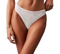 Calvin Klein Braguita Tipo Tanga para Mujer Thong, Blanco (White), XS