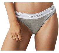 Calvin Klein Braguitas brasileñas Mujer de algodón elástico, Gris (Grey Heather), L