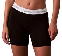 Calvin Klein Braguitas Hipster Mujer Boyshort Boxer Brief con Logotipo en la Cintura, Negro (Black), XL