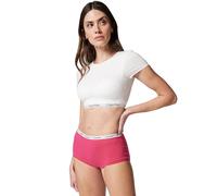 Calvin Klein Braguitas Hipster Mujer Boyshort con Logotipo en la Cintura, Rosa (Vibrant Pink), L