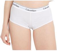 Calvin Klein BOYSHORT 0000F3788E, Pantalones Cortos Mujer, Blanco (White), XS