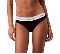 Calvin Klein Braguitas Tipo Bikini Mujer con Logotipo en la Cintura, Negro (Black), S