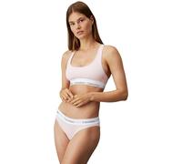 Calvin Klein Braguita Tipo Bikini para Mujer Algodón Elástico, Rosa (Nymphs Thigh), S