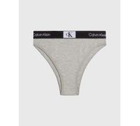 Calvin Klein Brasileña de tiro alto - 1996 Cotton. Gris 40 (L)