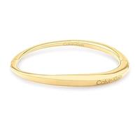 Calvin Klein Pulsera esclava para Mujer, Colección ELONGATED DROPS de Acero inoxidable, Oro (Gold)