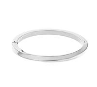 Calvin Klein Brazalete Rígido para Mujer Colección TWISTED RING de Acero Inoxidable - 35000312