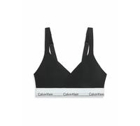 Calvin Klein Sujetador Bralette Mujer Lift con Logotipo en la Cintura, Negro (Black), XS
