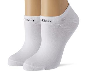 Calvin Klein Calcetines para mujer (2 unidades), Blanco, Talla única