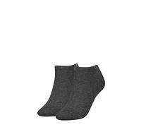 Calvin Klein Calcetines para mujer (paquete de 2), Gris oscuro, Talla única