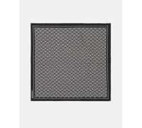 Calvin Klein Calvin Klein - Bandana de seda con logos a contraste. Negro