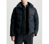 Calvin Klein Calvin Klein - Chaqueta de plumas y nailon arrugado de hombre. Negro Talla M