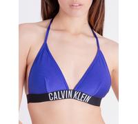Calvin Klein Calvin Klein - Parte de arriba de bikini de triángulo - Intense Poder. Azul Talla 34
