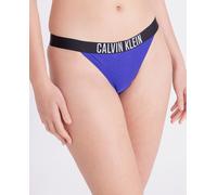 Calvin Klein Calvin Klein - Partes de abajo de bikini tipo brasileño - Intense Poder. Azul Talla 40