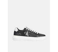 Calvin Klein Calvin Klein - Zapatilla con suela chunky en piel, logo en el lateral. Negro Talla 39
