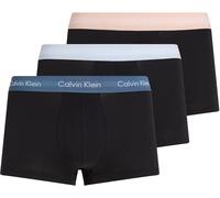 Calvin Klein Calzoncillos bóxer Hombre Pack de 3 Low Rise Trunks Ropa Interior, Multicolor (B- Vint Ind, Mln Frenzy, H Blue WBS), S