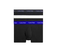 Calvin Klein Calzoncillos bóxer Hombre Pack de 3 Low Rise Trunks Ropa interior, Negro (B- Ptm Gry, Spc Blu, Vprs Gry Wbs), S