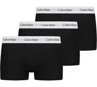 Calvin Klein Calzoncillos bóxer Hombre Pack de 3 Low Rise Trunks Ropa Interior, Negro (Black), S