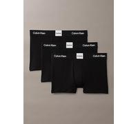 Calvin Klein Calzoncillos bóxer Trunks Pack de 3 con logotipo en la cintura Negro L
