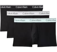 Calvin Klein Calzoncillos bóxer Pack de 3 Hombre Trunks Low Rise con Logotipo en la Cintura, Negro (Black Bodies W/Black/Light Cast/Fe), M