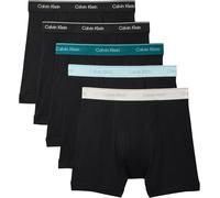 Calvin Klein Men Boxer Brief 5PK Blue (Black Bodies w/Black/Niagara Falls) L