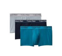 Calvin Klein Calzoncillos bóxer para Hombre, Paquete de 3, algodón elástico, elástico Visible, Logotipo, artículo U2662G