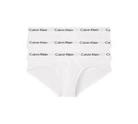 Calvin Klein Calzoncillos de algodón elástico para hombre, paquete de 3, 3 Blanco, Large