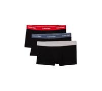 Bóxer Calvin Klein Icon Cotton Stretch negro gris rojo (3 unidades) - M