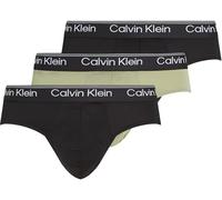 Calvin Klein Calzoncillos Hip Briefs Hombre Pack de 3 Ropa Interior, Multicolor (B- Beau Bl, F Mauve, Saharah Sn WBS), S