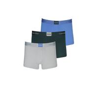 Calvin Klein Calzoncillos bóxer Hombre Pack de 3 Trunks Ropa Interior, Multicolor (Greatest Grey/Ponderosa Pine/Iris B), S