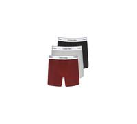 CALVIN KLEIN Calzoncillos paquete de 3 multi rojo oscuro | XL