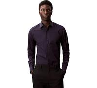 Calvin Klein Camisas de Vestir Delgadas ESNTL Poplin Nos STR SLD para Hombre, Azul (Cielo Nocturno), XL
