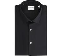 Calvin Klein Camisas de Vestir Delgadas ESNTL Poplin Nos STR SLD para Hombre, Color Negro (Negro), XXL