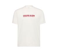 Calvin Klein Camiseta '30s' rojo oscuro / blanco XL rojo oscuro / blanco