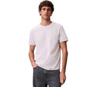 Calvin Klein Camiseta clásica de Jersey SS Badge 30S para Hombre, Lv04Rc272G, Gris (Gris mármol), Talla L