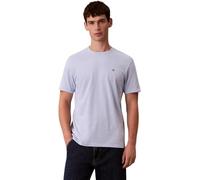 Calvin Klein Camiseta de Manga Corta Hombre Classic Monogram tee con Cuello Redondo, Azul (Casual Blue), XL