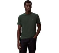Calvin Klein Camiseta de Manga Corta Hombre Classic Monogram tee con Cuello Redondo, Verde (Sycamore), S