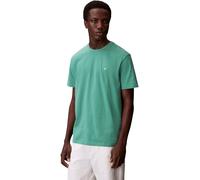 Calvin Klein Camiseta de Manga Corta Hombre Classic Monogram tee con Cuello Redondo, Verde (Wild Green), L