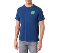 Calvin Klein Camiseta de manga corta Hombre Gradient Monogram Logo de algodón, Azul (Blue Jean), M