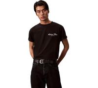 Calvin Klein Camiseta de Manga Corta Hombre March Graphic Seasonal de algodón, Negro (Black), 2XL