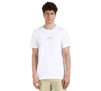 Calvin Klein Camiseta de Manga Corta Hombre Minimal Logo tee Cuello Redondo, Blanco (Bright White), M