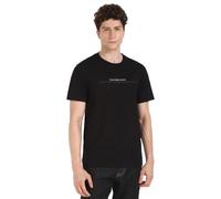 Calvin Klein Camiseta de Manga Corta Hombre Minimal Logo tee Cuello Redondo, Negro (CK Black), XS