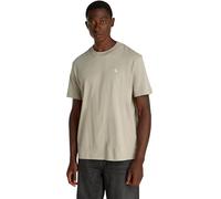Calvin Klein Jeans Camiseta taupe / blanco, Talla S