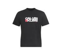 Calvin Klein Camiseta de Manga Corta Hombre Redbox Graphic tee con Logotipo, Negro (Black), M